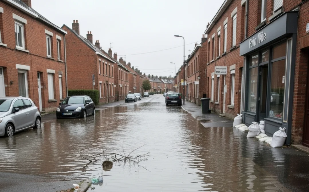 Alerte jaune en Wallonie picarde : un risque d’inondations locales dès ce mercredi soir