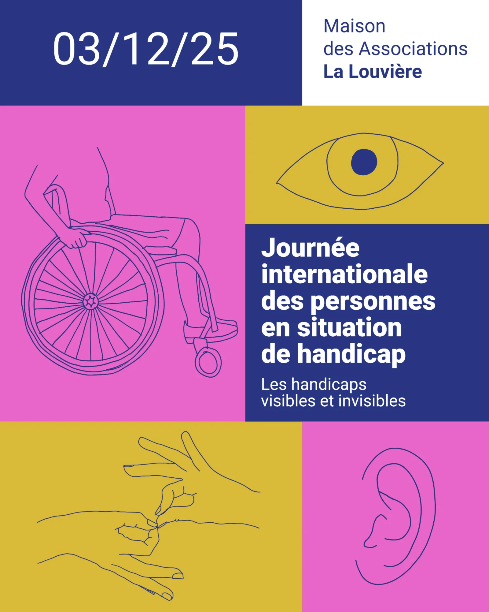 La Louvière célèbre la Journée internationale des personnes en situation de handicap
