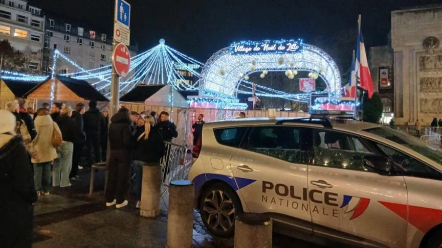 France : un décès soudain force l’évacuation du marché de Noël de Lille