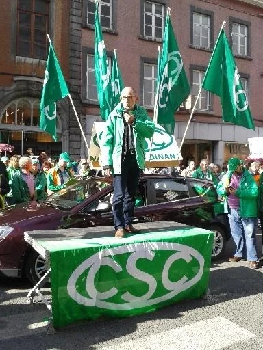 Manifestation à Namur et Jambes : circulation fortement perturbée ce jeudi dans le secteur de l’insertion socio-professionnelle