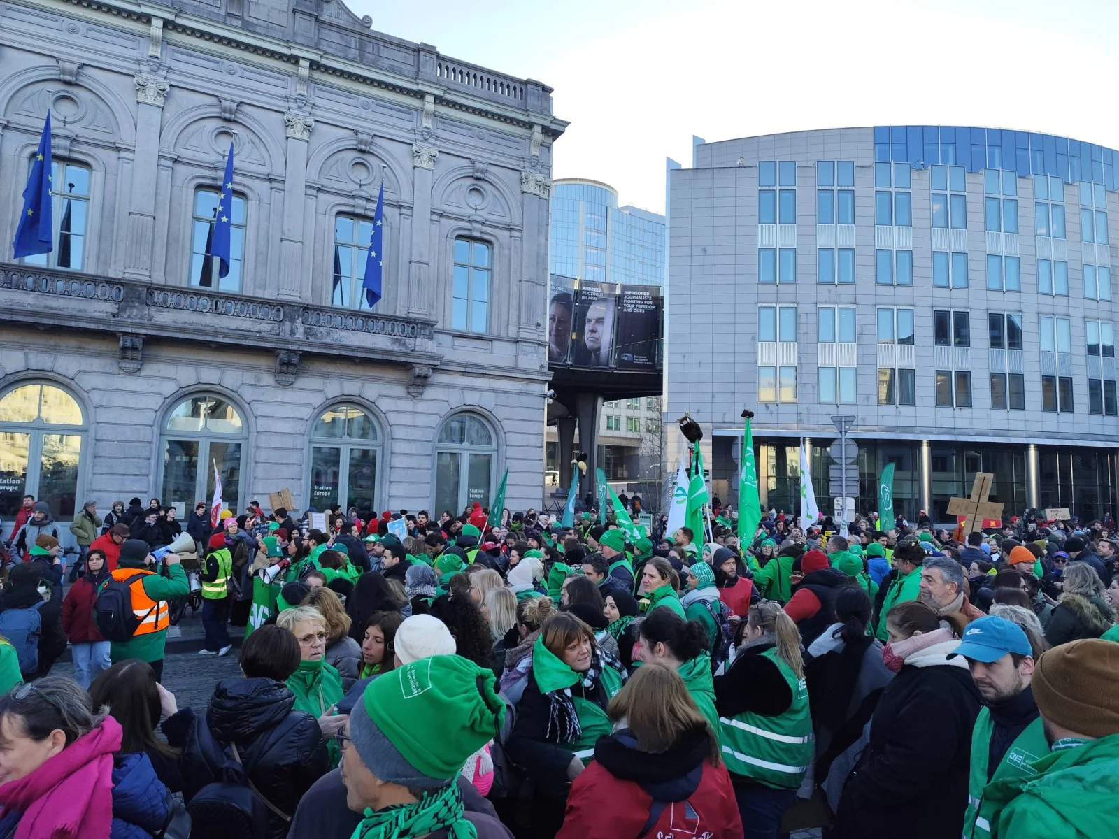 La CSC annonce une nouvelle manifestation nationale en 2026