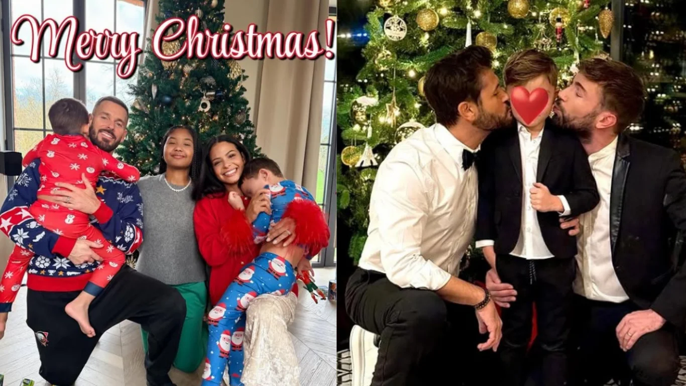 Noël des célébrités : quand les stars partagent la magie des fêtes en famille