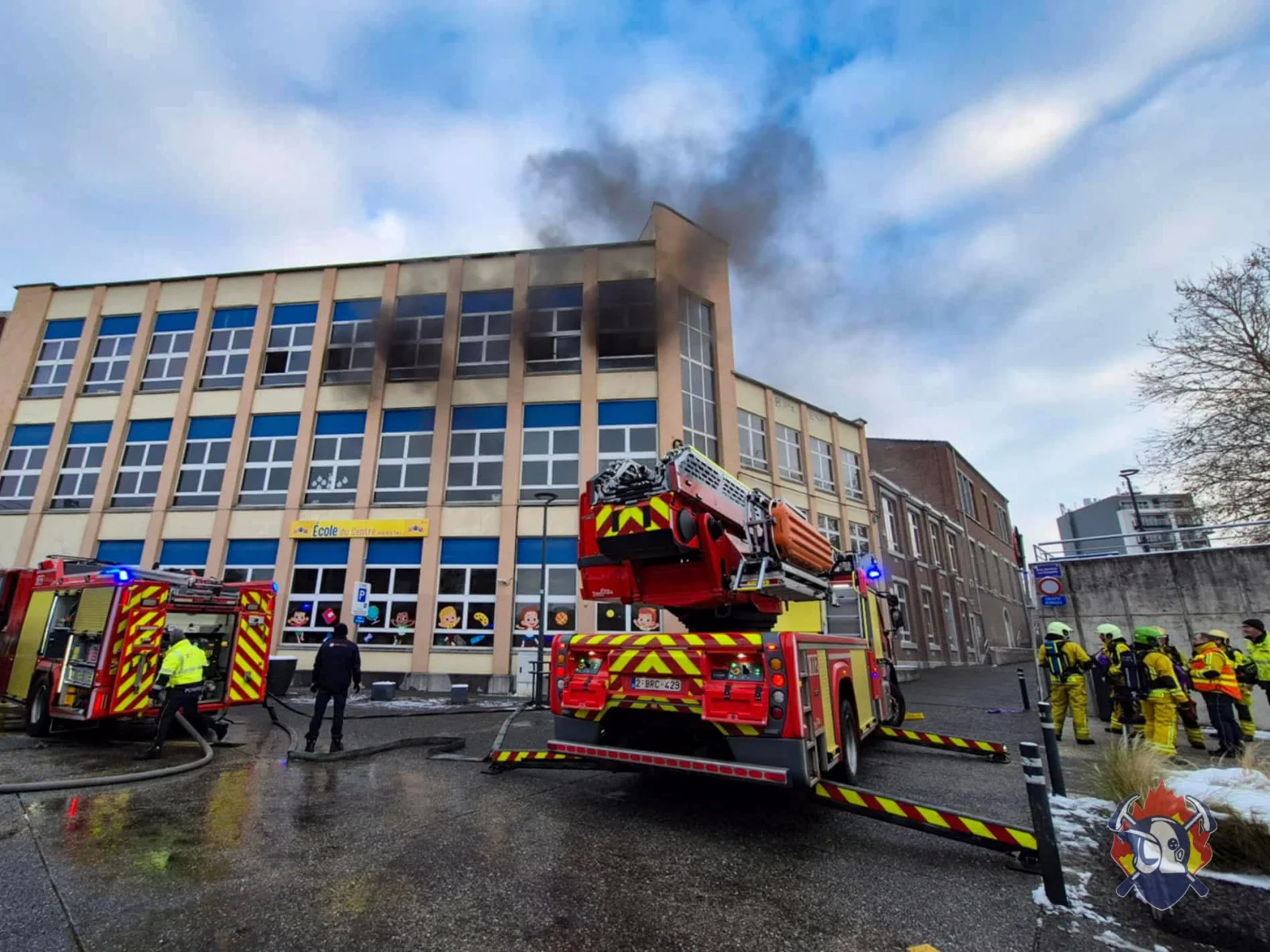 Matinée mouvementée pour les pompiers de Liège : sauvetage, incendies et odeur de gaz à Herstal, Seraing et Liège